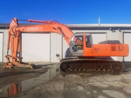 2004 Hitachi ZX330 LC Excavator W Hyd Thumb,Q/C & 48” Bucket Plumbed Stick