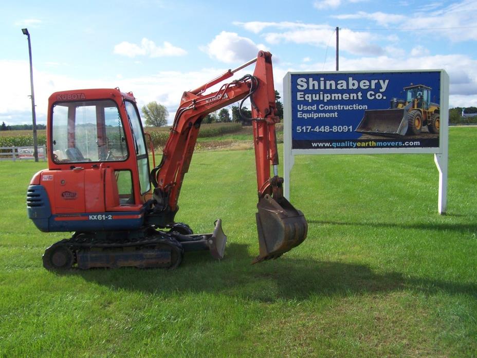 Kubota KX61-2 Mini Excavator