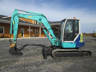 IHI 80VX2 Midi Excavator Farm Tractor Dozer #2194