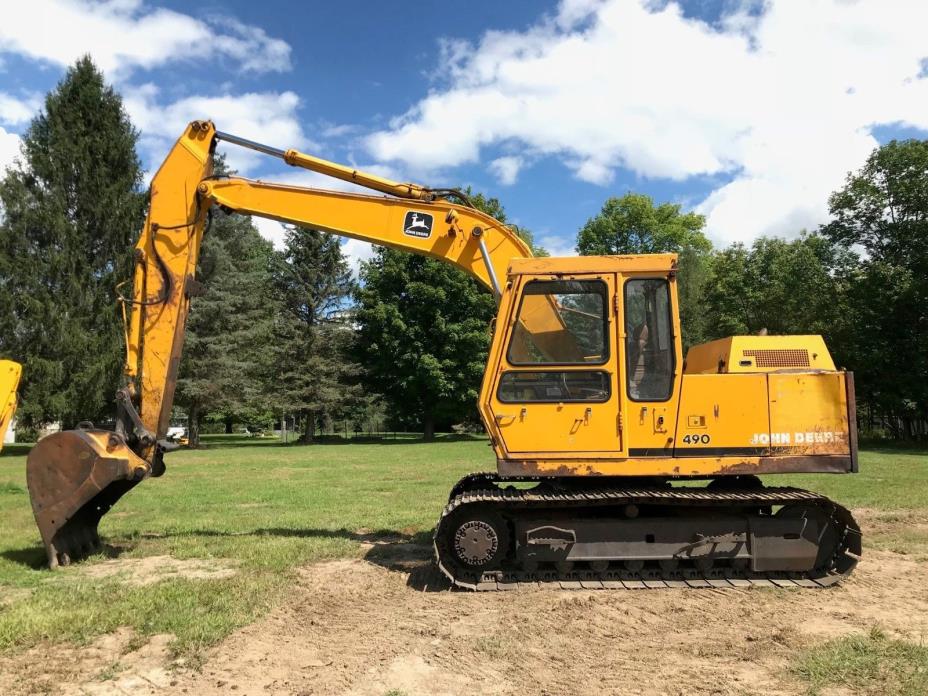 1985 John Deere 490 Hydraulic Excavator