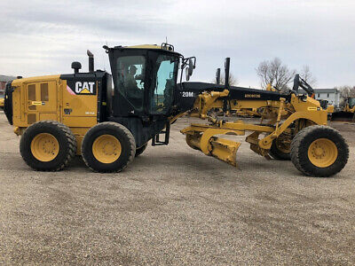 2013 Caterpillar 120M2 VHP Plus Motor Grader 14ft Moldboard Scarifier Cat Cab AC