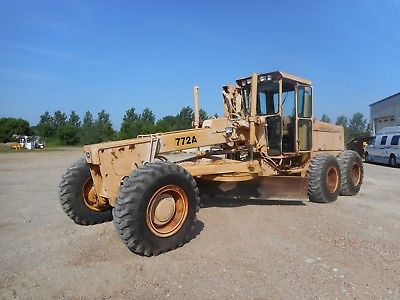 JOHN DEERE 772A MOTOR GRADER WITH ONLY 6320 HOURS