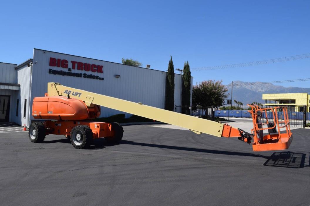 2005 JLG 800S 4x4 80' DUal Fuel Aerial Boom Lift 1,197 Hours