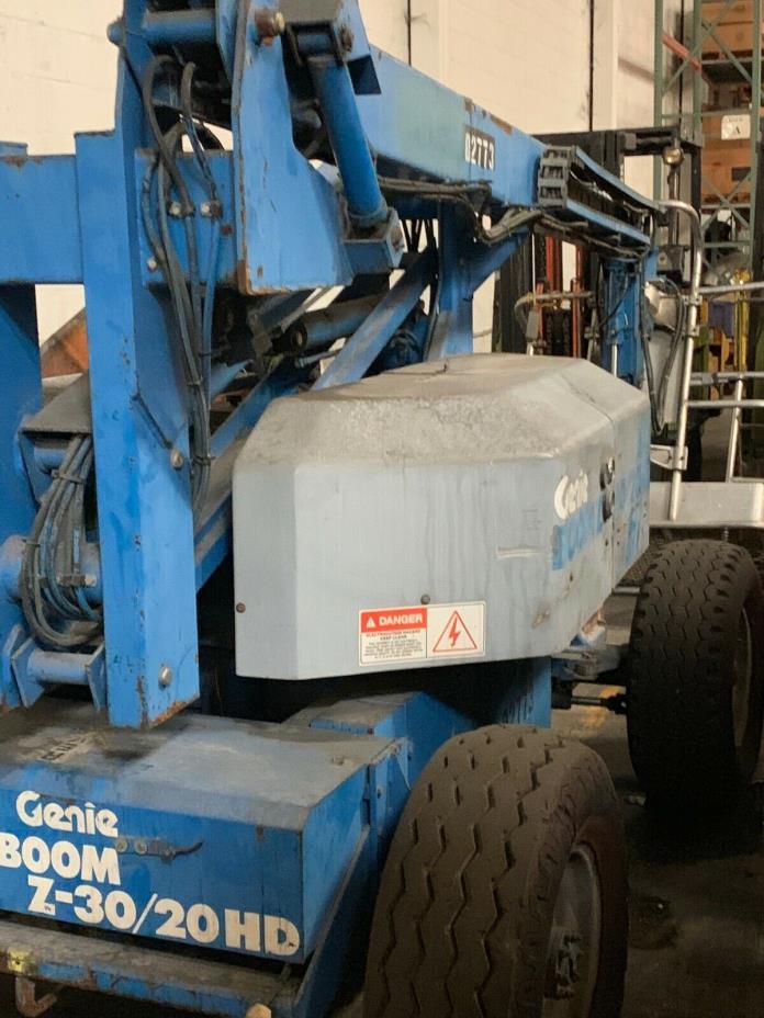 Genie Z30-20HD Electric Boom Lift Used Driveable