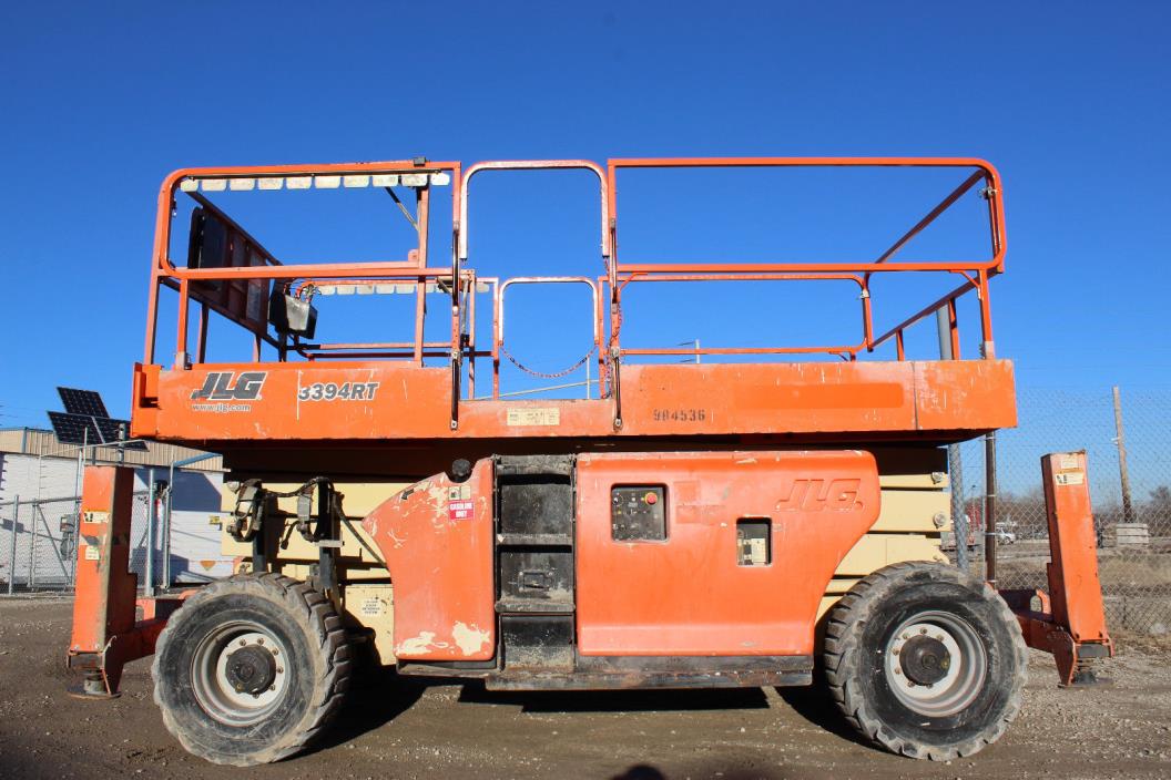 2007 JLG 3394RT ALL TERRAIN SCISSOR LIFT DUAL FUEL JLG ROUGH TERRAIN LIFT