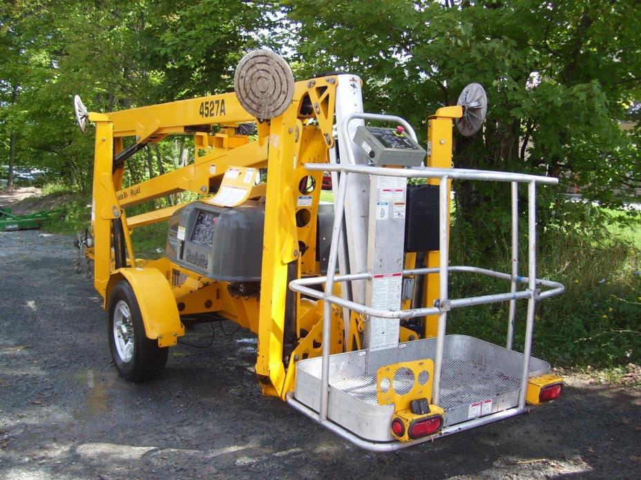 Haulotte 4527A Towable Boom Lift Manlift 51' Working Height Low Run Hours 232.9