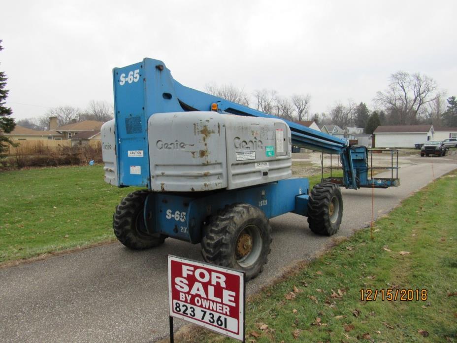 Genie S65 Boom Lift