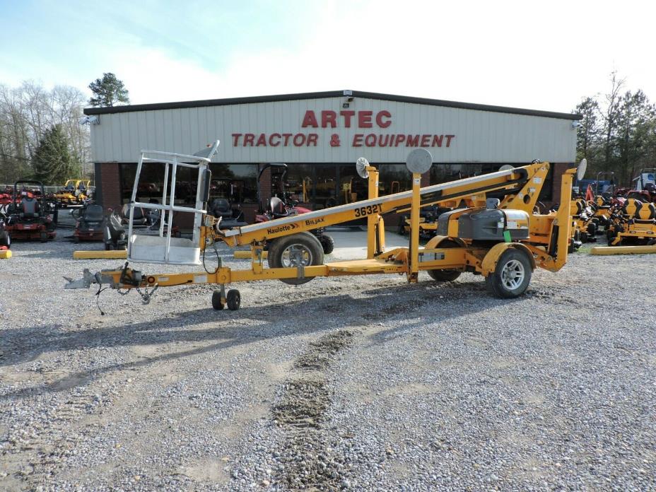 2013 HAULOTTE 3632T ARTICULATING BOOM LIFT - TOWABLE - GOOD CONDITION - LOW HOUR