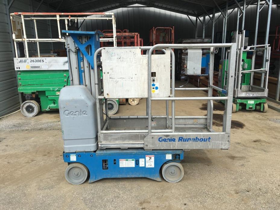 GENIE GR15 MAN LIFT