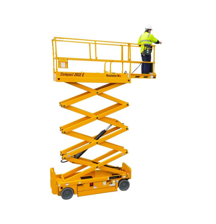 2015 Haulotte Compact 2632 E Scissor Lift Working Height of 32'  LOW Hours 104