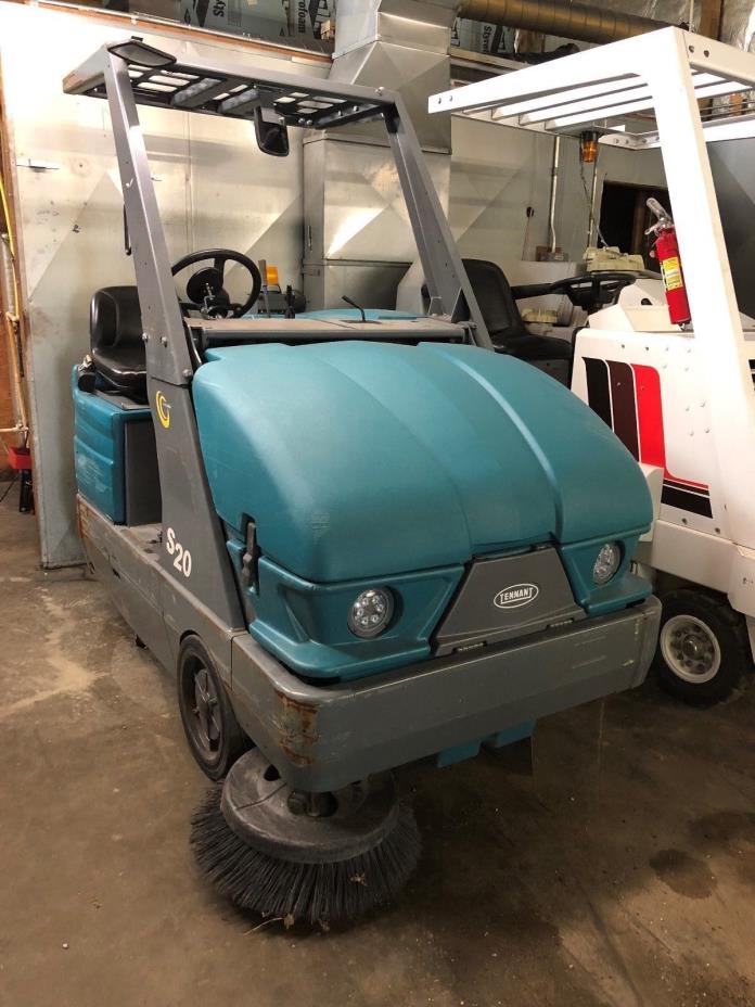 2013 Tennant M20 Ride-on Industrial Sweeper electrical 36 volt