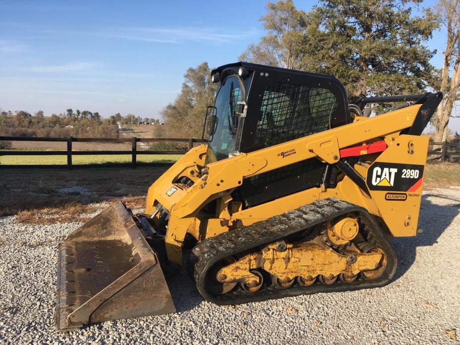 2014 Cat 289D Track Loader Very Nice One Owner