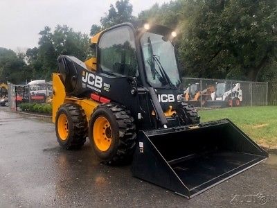 2012 JCB 260 Rubber Tire Skid Steer Loader Cab AC Diesel Skidsteer Tractor