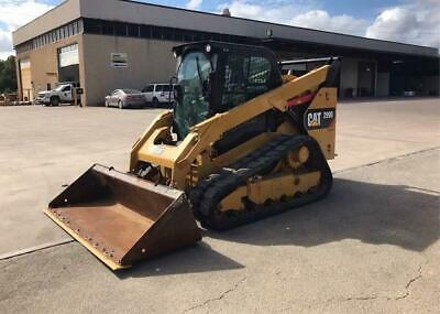 2015 CATERPILLAR 299D CAB HEAT AIR TRACK SKID STEER LOADER CAT 299 299D2