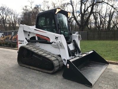 2010 Bobcat T630 Rubber Track Skid Steer Diesel Cab Bob Cat Loader Skidsteer