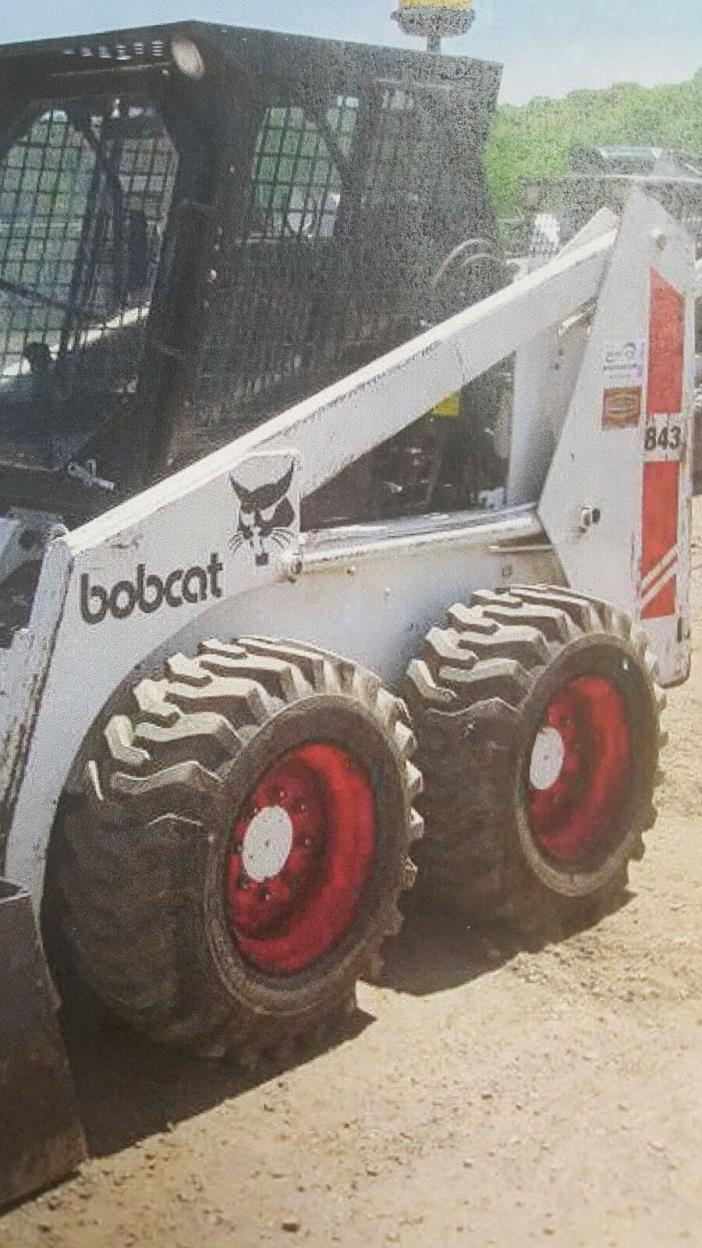 bobcat skid steer 843 - used