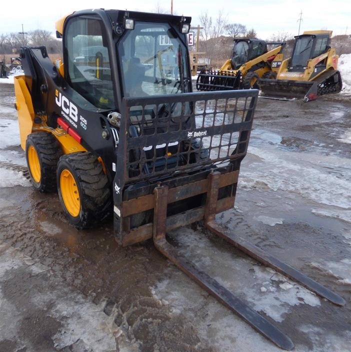 2015 JCB 205 ECO Skidsteer Loader Heat/AC Hyd. Quick Attach Only 270 Hrs