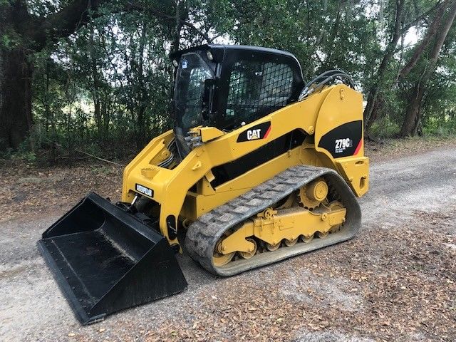 2012 CAT 279C2 FULLY LOADED Cab AC HEAT HIGH FLOW QUICK COUPLER 2 SPEED FINANCE!