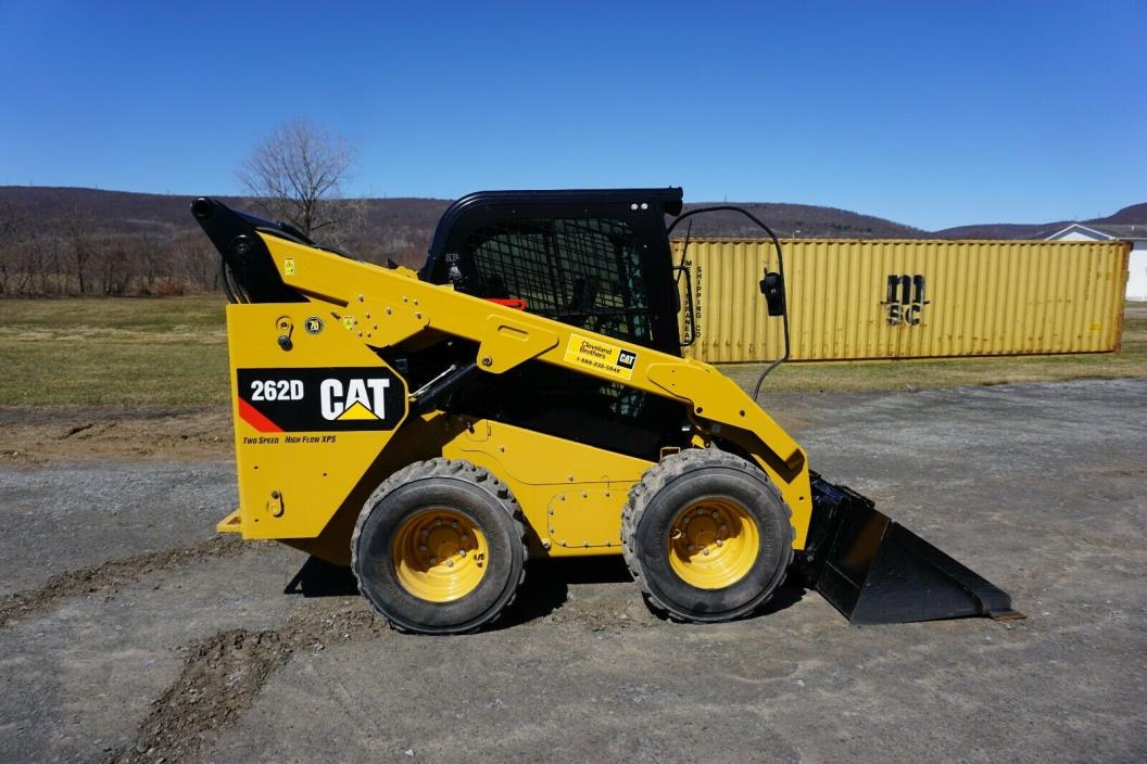 2019 CATERPILLAR 262D HIGH FLOW SKID STEER WHEEL LOADER TIRE MACHINE CAT