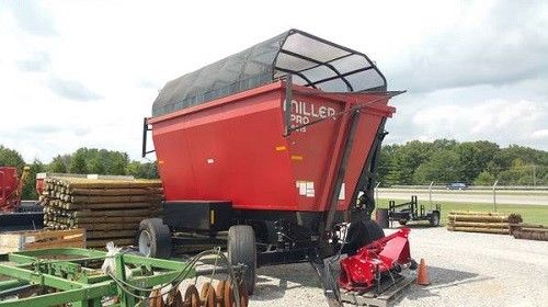 Miller Pro 9015 High lift Dump Wagon , Silage Trailer