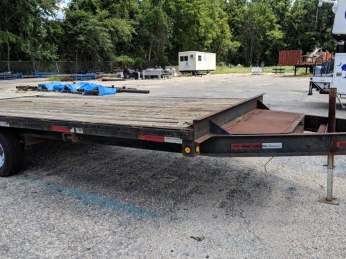 24 FT Trailer Dove Tail Angle 22.5. Length 10 from Brake to Ramp. Tandem Axle.