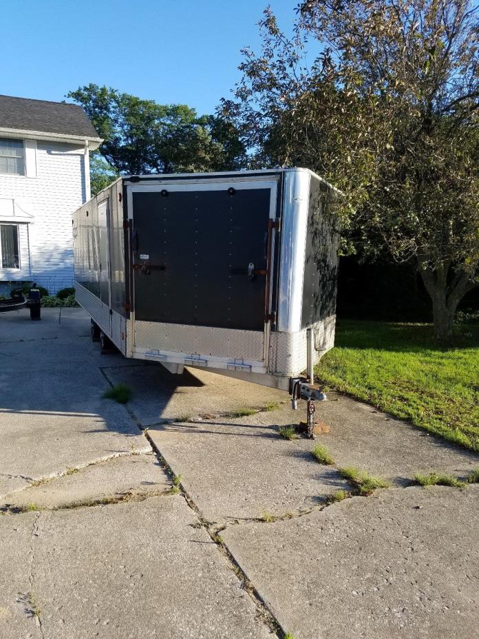 R&R Aluminum Snowmobile trailer