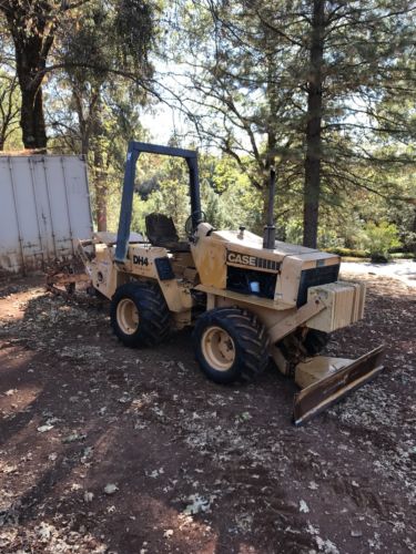 1992 Case D4h Trencher