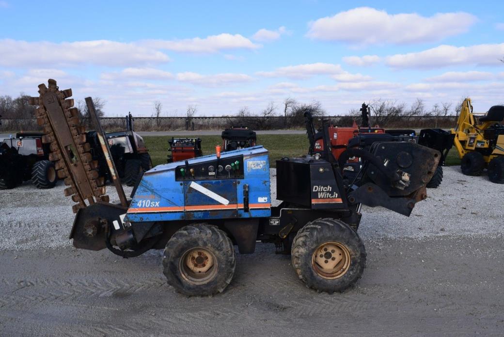 1999 Ditch Witch 410SX Trencher / Cable Plow Bore Attachment Vermeer
