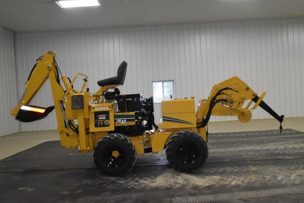 2005 Vermeer LM42 Backhoe Vibratory Drop Plow Bore Attachment Ditch Witch 410sx