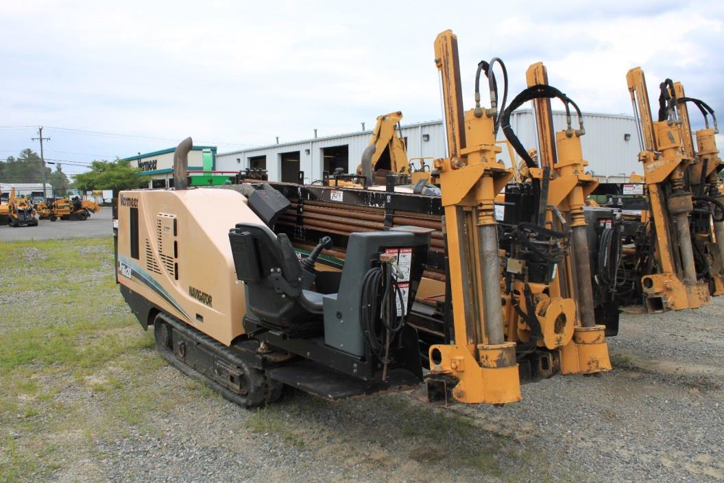 Vermeer D16X20II SII Horizontal Directional Drill HDD Navigator 400' Drill Pipe