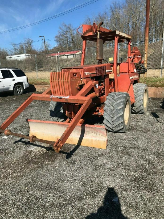 7610 Ditch Witch Cable Plow
