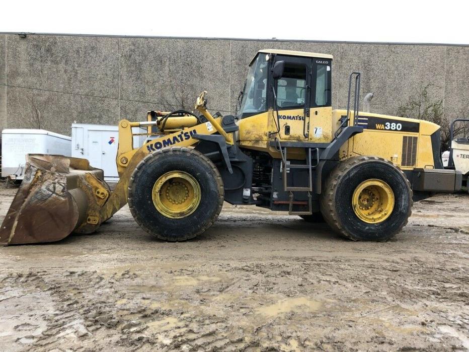 2002 Komatsu WA380-5L Wheel Loader; VIDEO inspection/walk-around included!