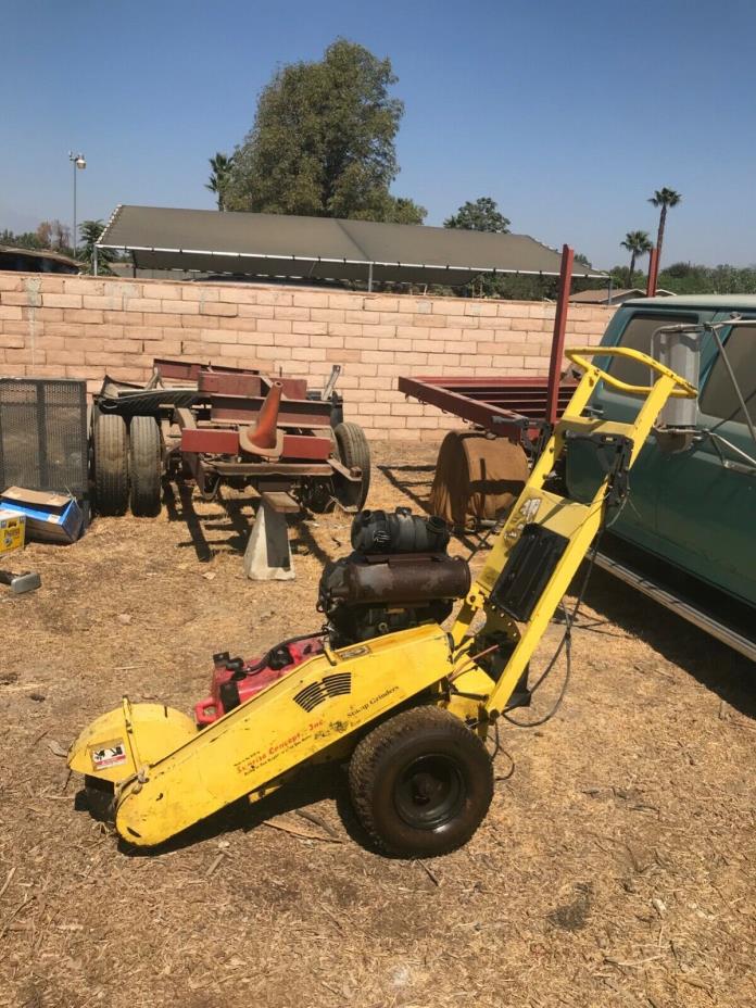 stump grinder beeline stump cutter. Kohler 25hp engine. Greenteeth 700 series