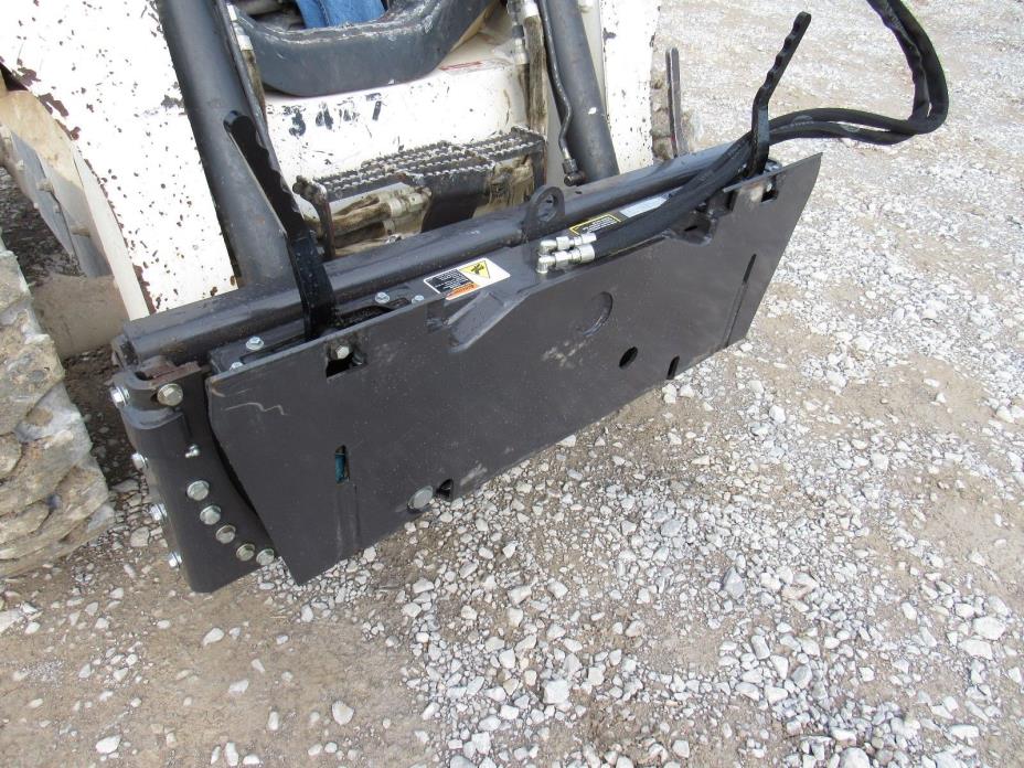 Bobcat Bradco Skid Steer Hydraulic Tilt Tach Attachment 18 Degrees - Ship $199