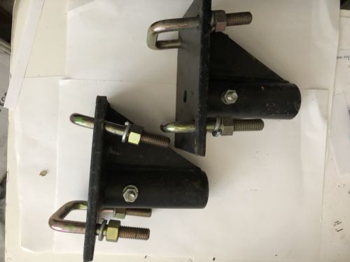 2 Clamp On Hay Spear Receivers