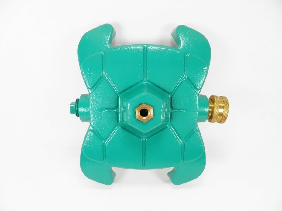 1 SQUIRTLE YARD SPRINKLER ADJUSTS EASILY WITH THE TURN OF THE FAUCET WON'T ROLL