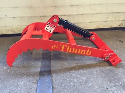 New bucket Thumb grapple for Skid steer  loader tractor (Large) 32
