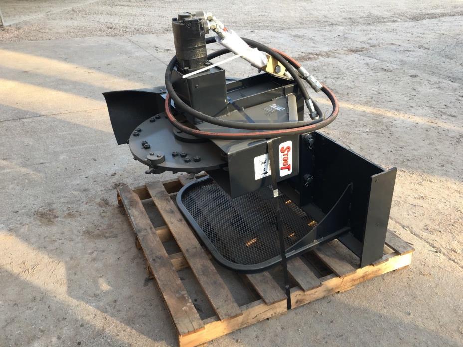 Stout Skid Steer High Flow Stump Grinder, Model SG-13 High Flow