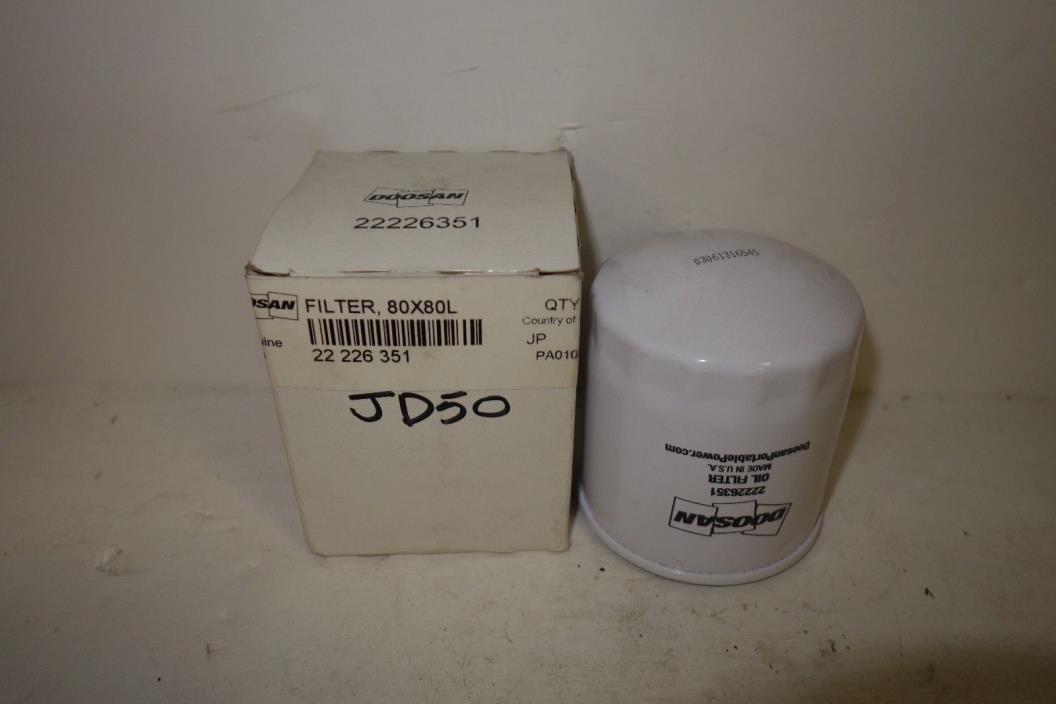 DOOSAN INGERSOLL RAND 22 226 351 22226351 FILTER