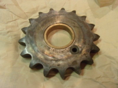 NOS GENUINE ELGIN 1011934 SPROCKET BRASS BUSHING  17 TEETH  FREE SHIPPING!