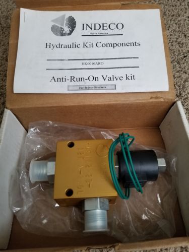 INDECO 24 volt Hammer Hydraulic Valve kit Components HVSV12-21-12T-N-24DL