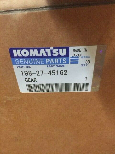Komatsu 198-27-45162 - Gear (NEW)
