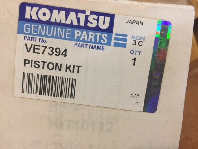 Komatsu VE7394 Piston Kit (NEW)