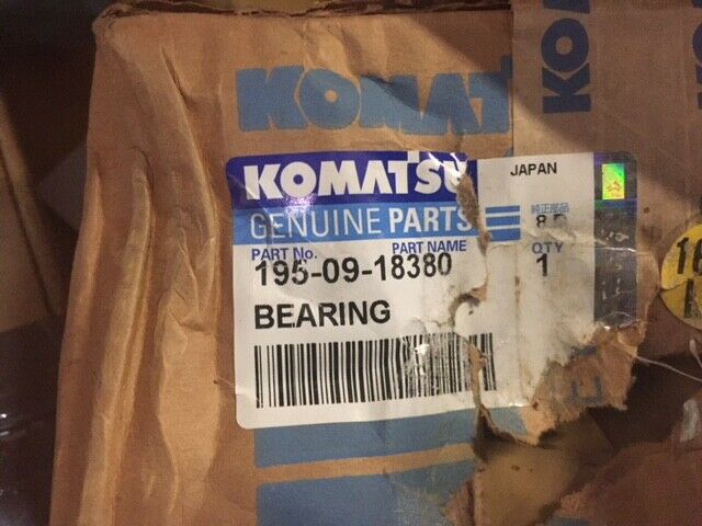 Komatsu 195-09-18380 Bearing (NEW)