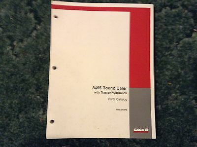 8-8475 - A New Parts Catalog For A CaseIH 8465 Round Baler with Tractor Hyds.