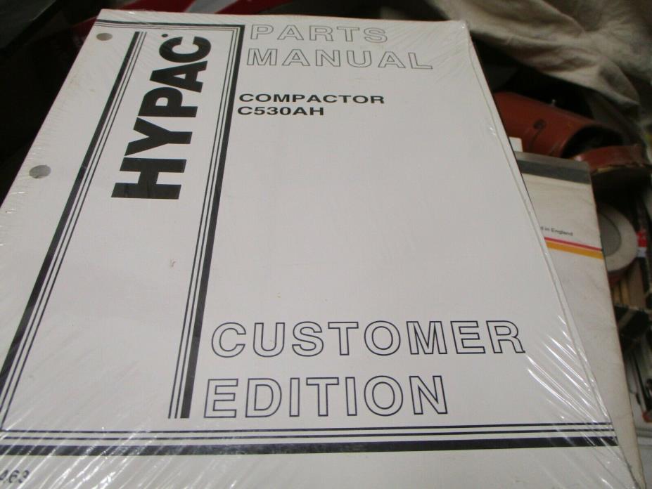 New Hypac C530AH Compactor Parts Manual