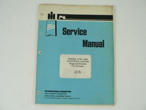 Briggs Stratton Two Cylinder Engine Fuel & Electrical Systems Service Manual VTG