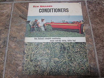 Vintage 1965 New Holland Conditioners Sales Brochure