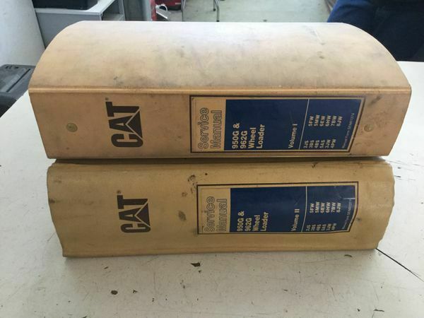 CAT 950G 962G LOADER SERVICE MANUAL VOL 1 & 2