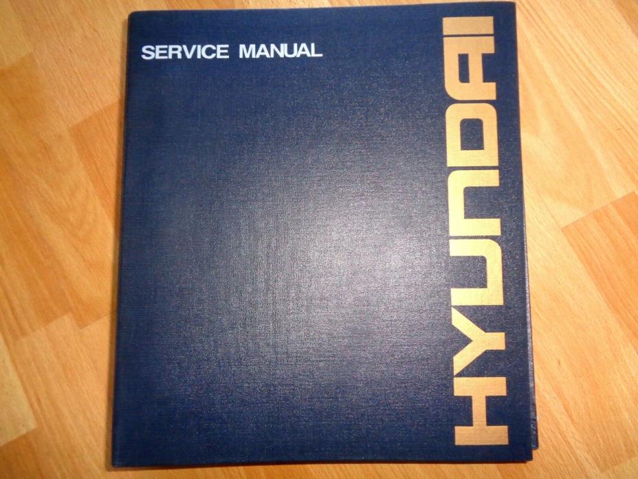 Hyundai HL750 Wheel Loader factory service repair manual OEM **
